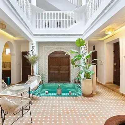 Riad El Khir en centre ville rooftop et bassin