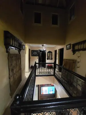 a view from the top floor of a house at Riad Habib - Traditional Moroccan 3 bedroom family home in Marrakech