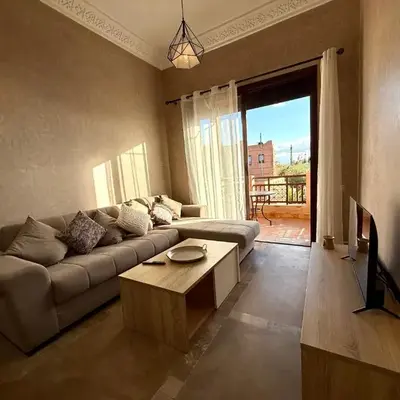 Beach Mama Waky Marrakech Appartement Premium Piscine & Vue Atlas