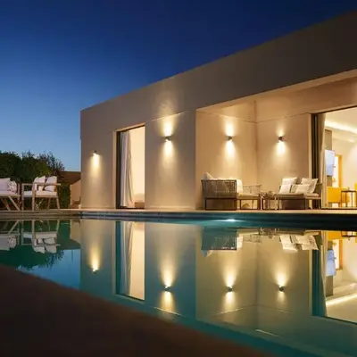 ADA ADA modern villa with heated private pool next city center