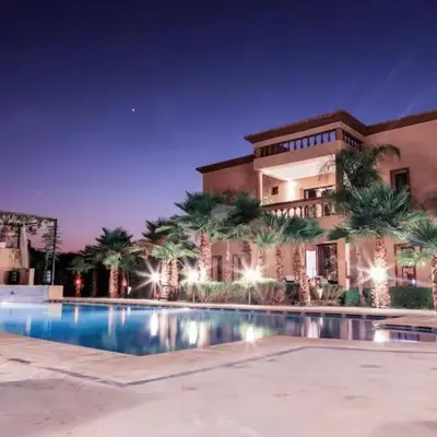 Luxury heated pool Villa Marrakech