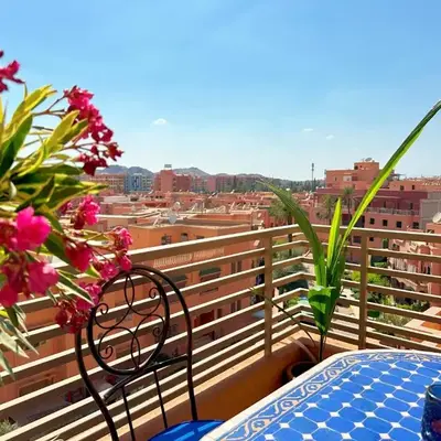 Appart Majorelle terrasse wifi centre ville