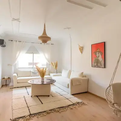 Appartement centre Marrakech gueliz - Cool & Cozy Apartment for a Family Stay in the Heart of the City