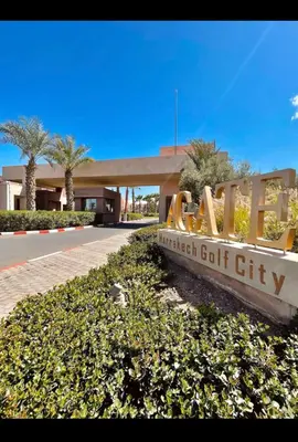 a sign in front of a medical facility at Marrakech Prestigia 3 chambres in Marrakech