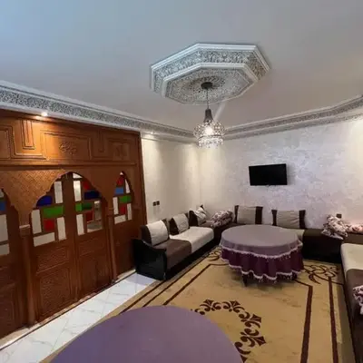 Charmant appartement spacieux avec cour fleurie et Hammam à Targa Marrakech