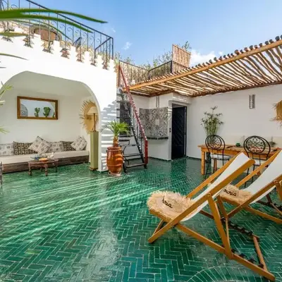 Riad privatisé terrasses et matin gourmand