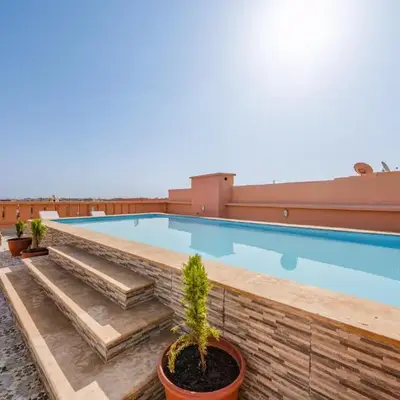 Piscine chauffée - Sauna - Hammam - Appart Coeur de Gueliz