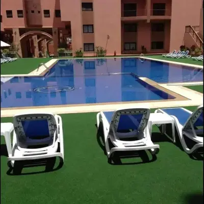 Riad Arfoud appartement haut standing 3 chambres avec piscine à gueliz nord
