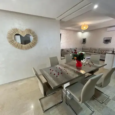 Appartement 3 chambres Gueliz Hivernage Marrakech centre 5 Etage M21