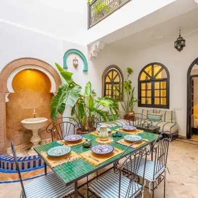 Riad Sharqi Luminous A Sunny in Marrakech Old Town