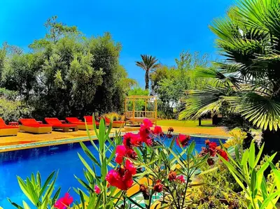 Gallery image of Luxurious & Comfy Golf Gem Pool Pergola View in Ala el Ma