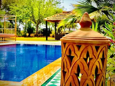 Gallery image of Luxurious & Comfy Golf Gem Pool Pergola View in Ala el Ma