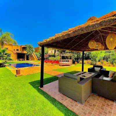 Luxurious & Comfy Golf Gem Pool Pergola View
