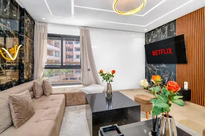 Gallery image of Luxueux appartement 3 chambres au cœur de la ville in Marrakech