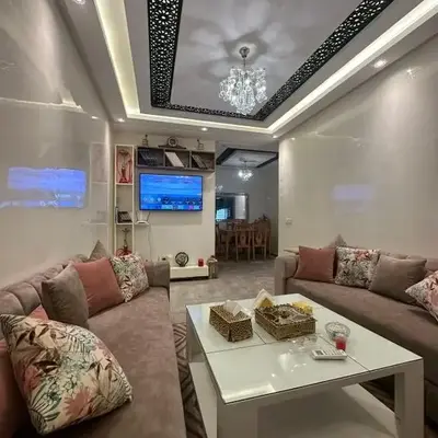 Porte de Marrakech appartement familial avec jardin