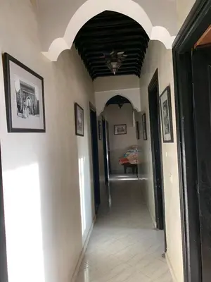 a hallway of a home with an archway and a room with a hallwayngth at beautiful apartment in Marrakech
