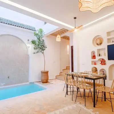 Riad Abati Piscine Privee avec Petit dejeuner et Terrasse