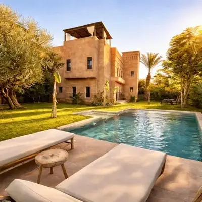 Private Riad Alemania in Marrakesh - Pool - Rooftop