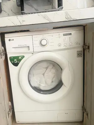 a washing machine with its door open in a room at Medina Marrakech Life in Marrakech