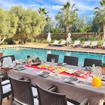 Villa Zaria Marrakech Heated Pool Family Friendly 25 Min To Medina