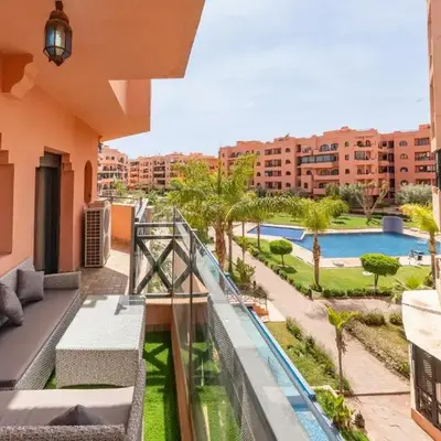 Luxury Residence with 2 Terraces Pool and Garden View Security and Self Check-in