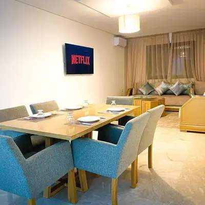 Luxury Aprt 2 bedrooms Pool Hivernage City Centre