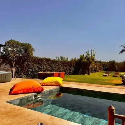 Villa ARGANA 6 chambres avec piscine jacuzzi et hammam à Argan Golf 10 min du centre