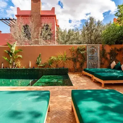 Palais Mamina 380m2 au Coeur de la Palmeraie de Marrackech