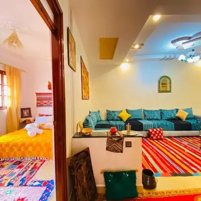 Cozy Moroccan-style apartment