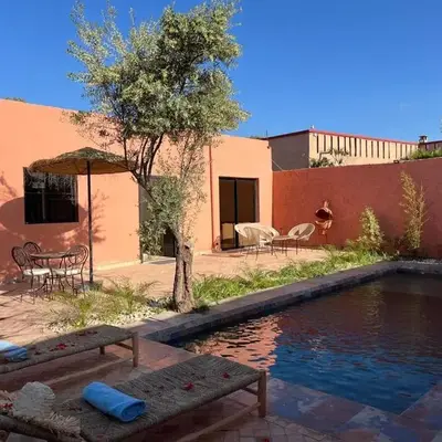 Villa Familiale avec Piscine Privée à Marrakech