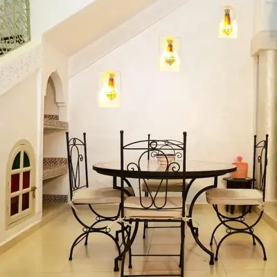 New Stylish Riad - 4BR with Pool Access