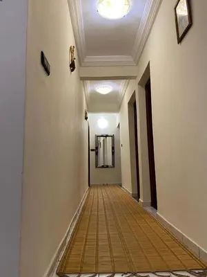 an empty hallway with a hallwayngthngthngthngthngthngthngthngthngthngth at Youssef House Le Village Touristique in Marrakech