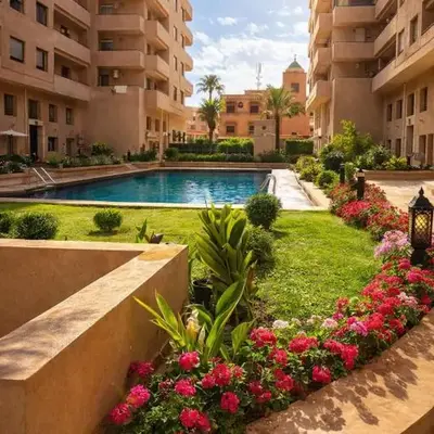 Luxury Serenity Marrakech - Spacious Duplex with Pool