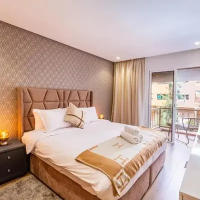 Joli cocon à Marrakech Balcon privé et confort