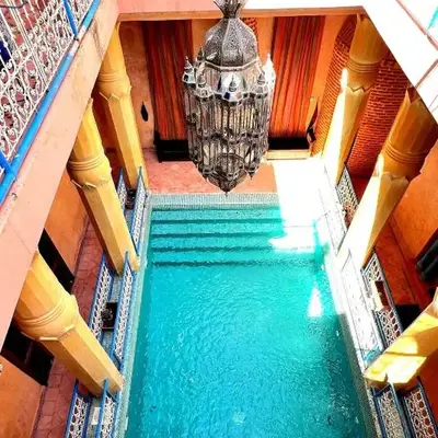 Riad-style villa with a private pool