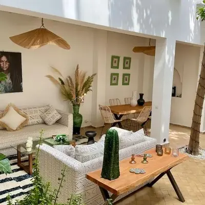 Riad zouine dans un quartier traditionnel