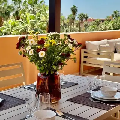 Penthouse with Rooftop and Jardin Majorelle View