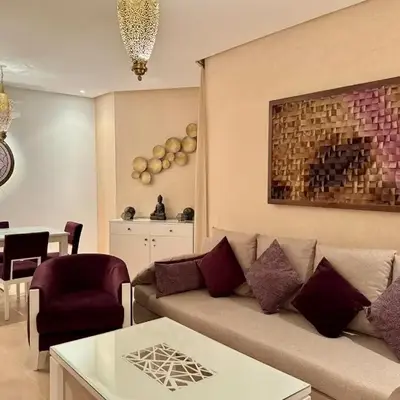 Modern 3BR Apartment with Pool & Golf Views