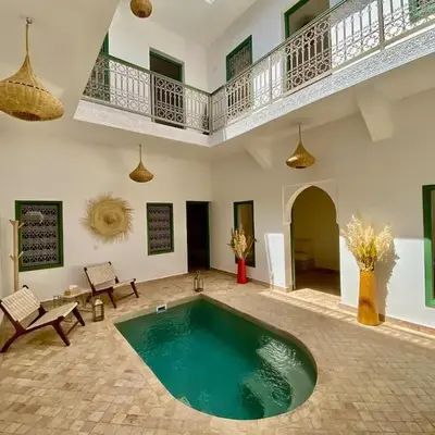 Riad Nouonsa 4ch 8 pax Medina Bab Taghzout