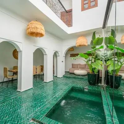 Riad Zahra Private Pool and Breakfast10min Jemaa
