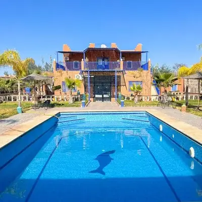 Charming Family Villa with Private Pool & Garden - Near Marrakech