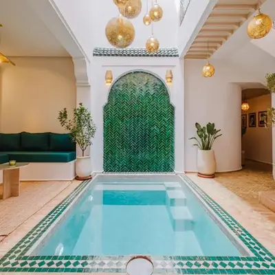Riad Imrani - piscine - 6 mn from Jamaa Al Fna