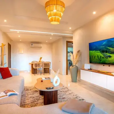 Luxueux appartement piscine coralia