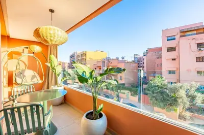 Gallery image of appart design avec balcon in Marrakech
