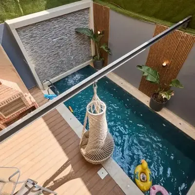 luxueux duplex avec piscine privée
