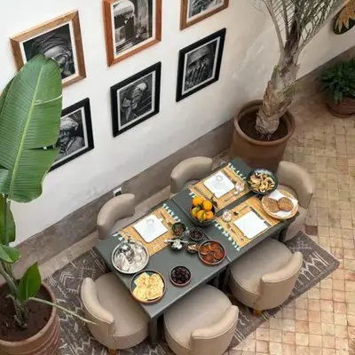 Riad melqa piscine privée - Medina Marrakech