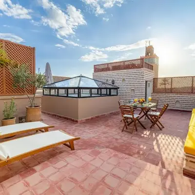 Riad Mimouna - Rooftop view & Breakfast included - 4 Rooms - Fully private