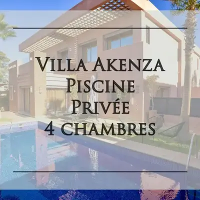 Villa Akenza piscine privée Marrakesh