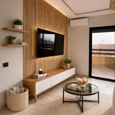 Appartement moderne confortable 2 chambres près de Marrakech Gueliz piscine