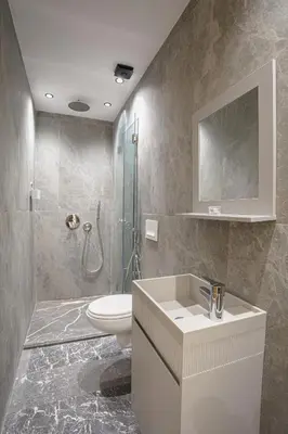 a bathroom with a toilet and a shower and a sink at A Spot With No Rush - Marrakech in Marrakech